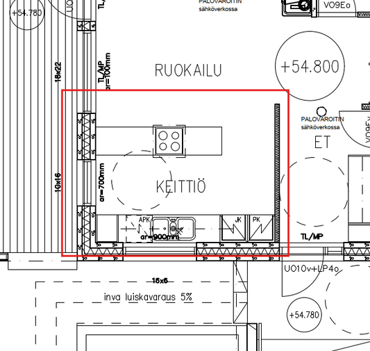 Keittiön asbestikartoitus